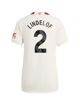 Manchester United Victor Lindelof #2 Zenski Rezervni Dres 2023-24 Kratak Rukavima